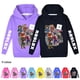 thumbnail image 1 of Juego Sudadera con capucha de algodón con estampado de dibujos animados, ropa para niños, Sudadera con capucha informal, jersey, camisa, sudaderas para niños y niñas, regalos de cumpleaños, 1 of 5