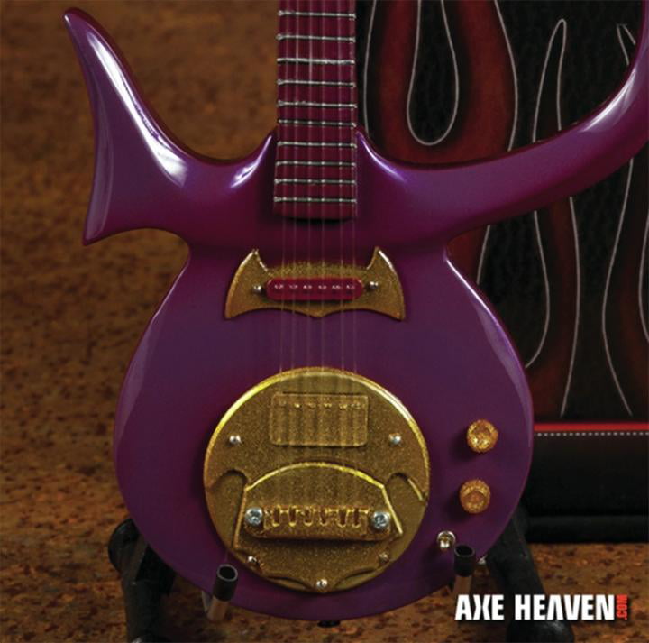 Axe Heaven Prince Mad Cat Mini Guitar Replica Collectible PR-286 