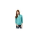 thumbnail image 1 of Aeropostale Womens Solid Popover Henley Shirt, Verde, Grande, 1 of 3
