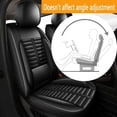 thumbnail image 2 of Car Seat Cover Fit for Toyota RAV4(Not for Hybrid) Accessories 2013–2026,Full Sets Full Coverage Breathable Leather Seat Protector,Waterproof Airbags Compatible Auto Interior,Black, 2 of 9