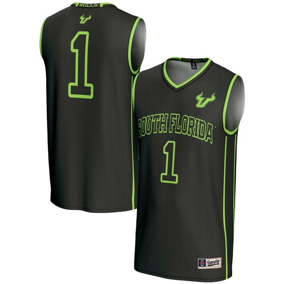 Unisex GameDay Greats #1 Black South Florida Bulls Lightweight Basketball Jersey