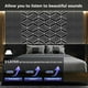 thumbnail image 3 of Paneles de pared insonorizados BSHEAD, paquete de 8, 30 x 30 x 1,1 cm, 3 of 6