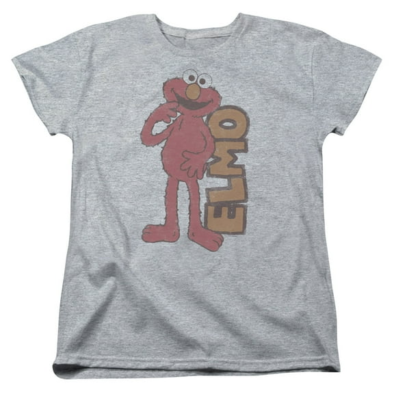 Sesame Street - Vintage Elmo - Women's Short Sleeve Shirt - X-Large