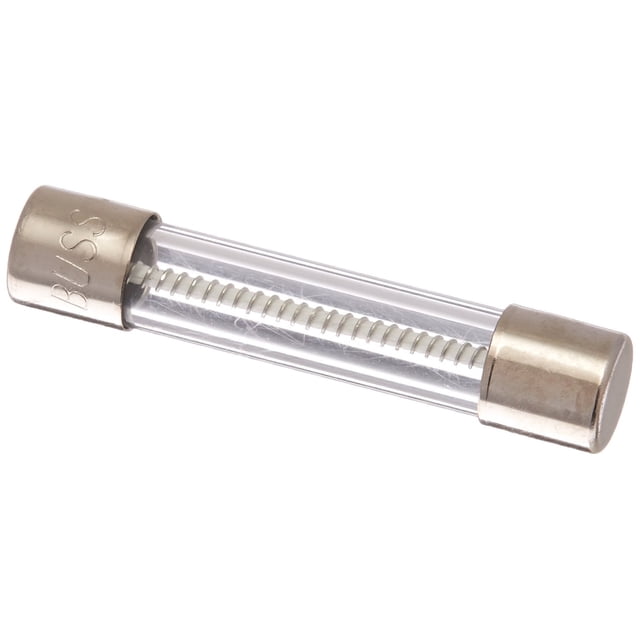 Tubos de vidrio Fuse Bussmann BP/MDL-2 2A, 250 V, retardo de tiempo, paquete de 2 unidades