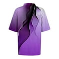 thumbnail image 4 of Purple Women Shirts, Women'S Short Sleeved Slim Fit Casual Fashion Top XL, 4 of 4