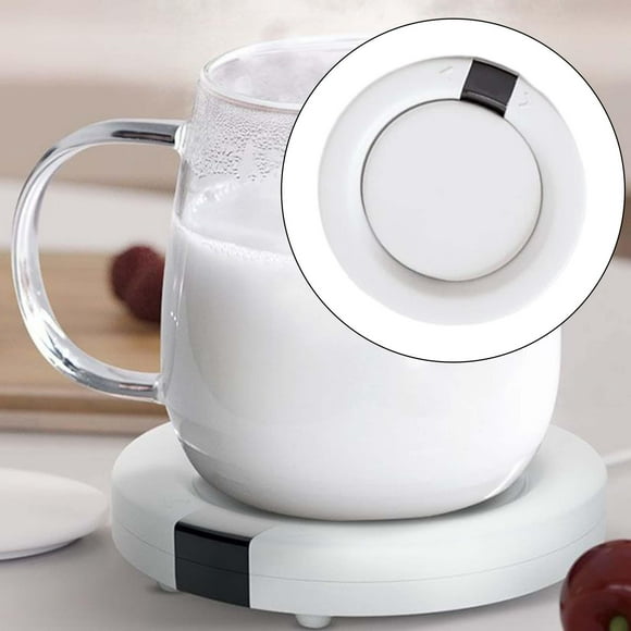Heating Coaster Beverage Warmer USB Thermostatic Coaster Coffee Accessories white
