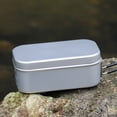 thumbnail image 6 of Outdoor Insulated Lunch Box with Handles Aluminium Lunchbox Portable Box for Camping Travel Fishing, 6 of 8