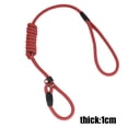 thumbnail image 2 of Dog Leash, Nylon Rope Leash, Dog Training Lead for Dogs red 1CM, 2 of 5