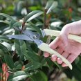 thumbnail image 5 of Tijeras de podar de jardín, podadoras manuales ultraligeras que hacen un corte suave y limpio, tijeras de jardinería profesionales para cortar flores vivas, plantas y ramas ligeras, 5 of 5