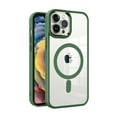 thumbnail image 5 of For iPhone 13/14 Case Thick Magnetic Circle with Metal Buttons + Tempered Glass, 5 of 6