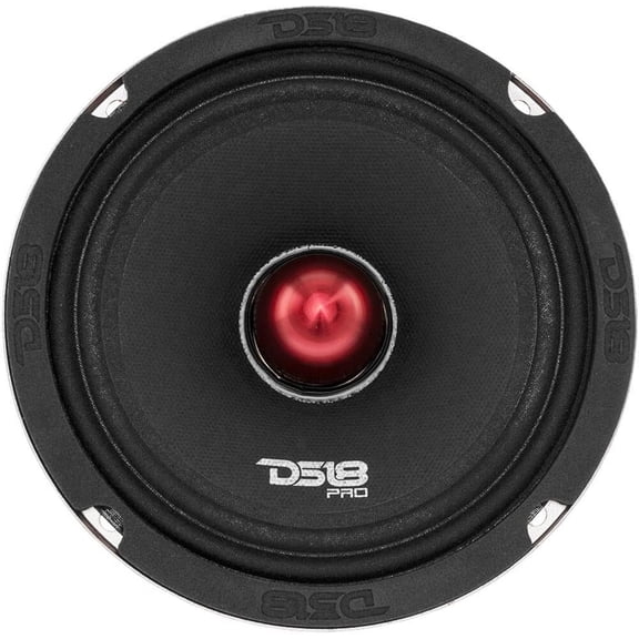 DS18 PRO-X6.4BM 500 W Max 6.5" 4-Ohm Stereo Car Audio Midrange Loudspeaker