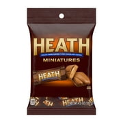 Heath Miniatures Chocolatey English Toffee Candy, Bag 4.5 oz