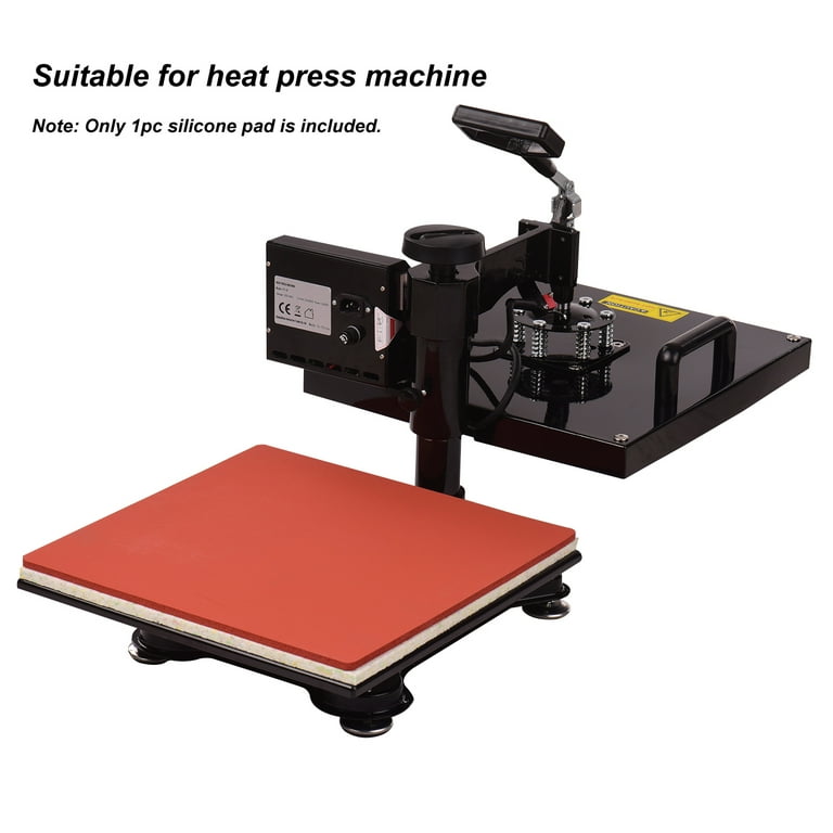 BENTISM Heat Press Machine, 16 x 24 Clamshell Sublimation Transfer  Printer Teflon Coated, 1700W Digital Precise Heat Control, Silica-gel  Sponge