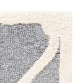 thumbnail image 5 of Safavieh Cambridge Collection CAM710D Handmade Moroccan Geometric Dark Grey and Ivory Premium Wool Area Rug (6' x 9'), 5 of 5