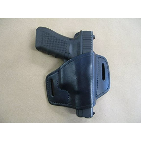FNH Five Seven Leather 2 Slot Molded Pancake Belt Holster Black Holster