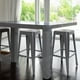 thumbnail image 5 of Set De 2 Bancos Alpes Metal Gris Cocina Comedor Moderno, 5 of 5