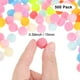 thumbnail image 3 of Uxcell Paquete de 500 Pompones para Manualidades, 0.59" (15mm) Serie de Colores Claros de Poliéster Suave y Esponjoso, 3 of 7