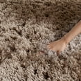 thumbnail image 5 of SAFAVIEH Polar Abbot Solid Shag Area Rug, Mushroom, 9' x 12', 5 of 9