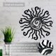thumbnail image 3 of Decoraci贸n De Pared De 10 Pulgadas Wacky Sun Wall Art Decor Vivid Metal Sun Face Celestial Outdoor Wall Metal Art Sun Esculturas Para Interior Al Aire Libre Wall Home Garden Decoration, 3 of 7