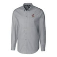 thumbnail image 2 of Men's Cutter & Buck Charcoal Louisville Cardinals Vault Stretch Oxford Long Sleeve Button-Down Shirt, 2 of 3
