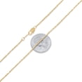 thumbnail image 2 of Women's 1.3mm 14k Yellow Gold Plated Round Snake Chain Necklace, 24 inches, 2 of 7