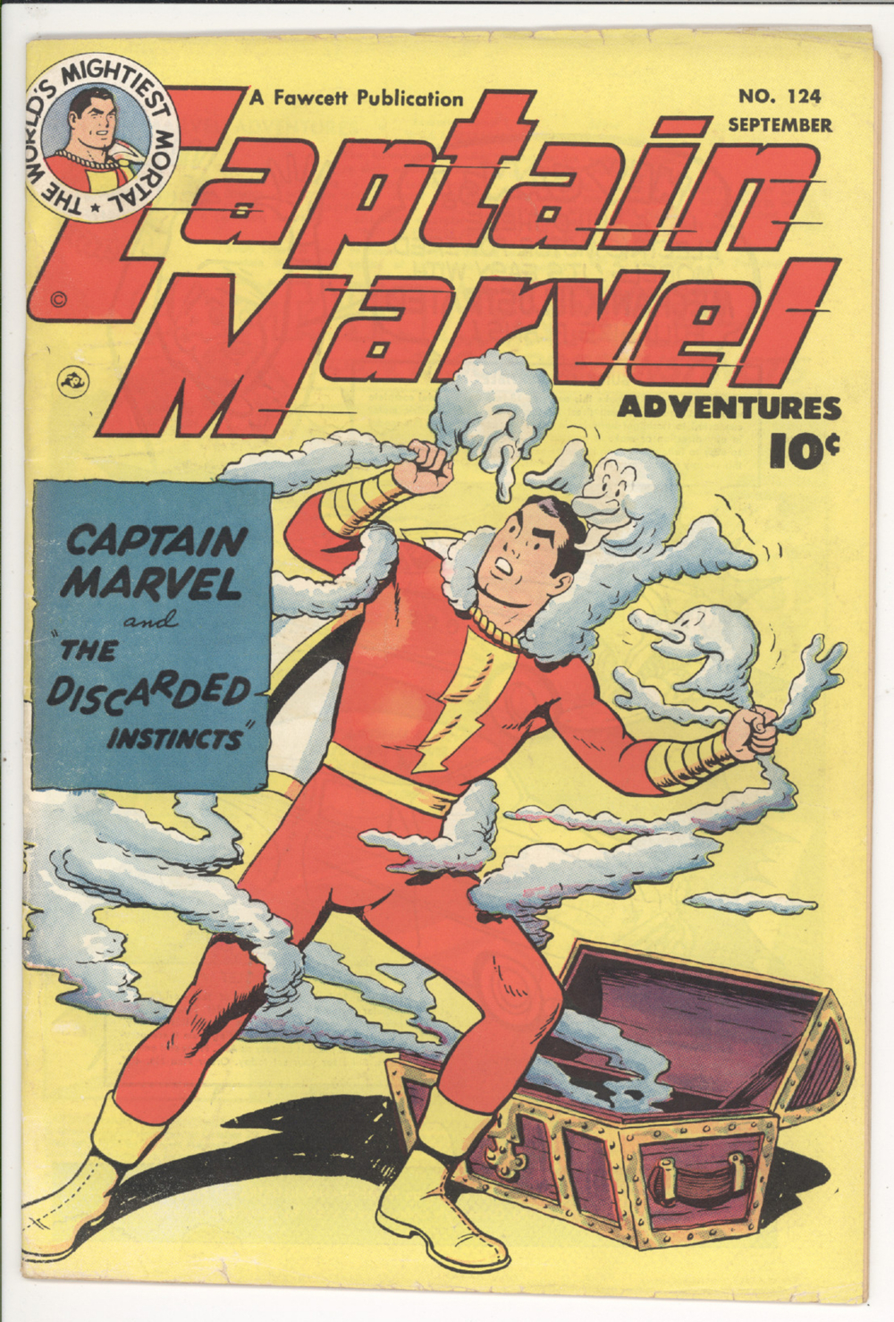 Cover of Captain Marvel Adventures #124