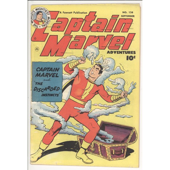 Captain Marvel Adventures #124 Comic Book