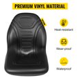 thumbnail image 1 of Asiento de tractor VEVOR 2 unidades vinilo negro respaldo alto, 1 of 9