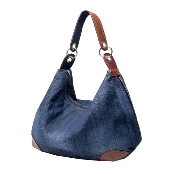 GASTROPOD Women'S 95% Cotton Geometric Casual Luxury Denim Handbag Denim Purses for Women