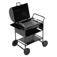 thumbnail image 1 of Dollhouse Bbq Rack, 1:12 Doll House Accessories Mini Bbq Rack Handcart Kitchen Simulation Ornament Decor Toys For Kids, 1 of 4