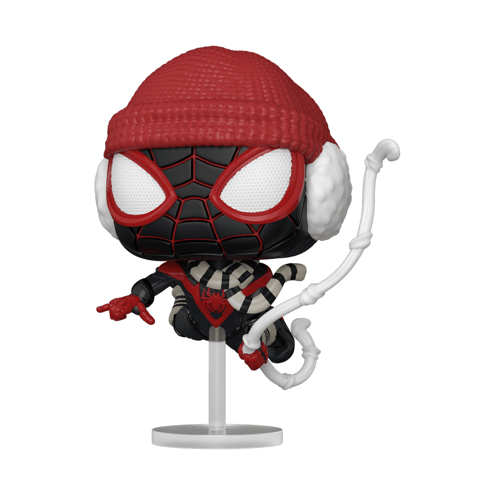 Funko POP! Games: Marvel's Spider-Man Miles Morales Miles (Winter Suit) - Walmart.com - Walmart.com