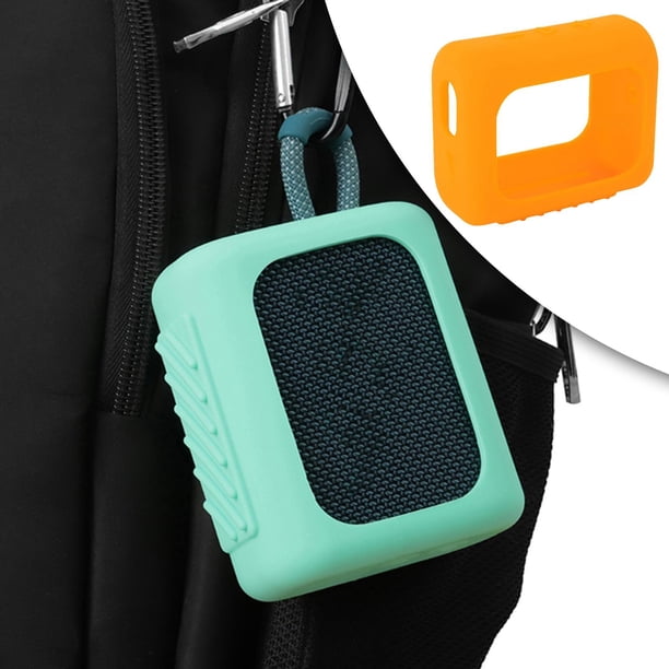 Funda de Silicona Hugo Montañismo Protectora Portátil Suave A Prueba de Polvo Naranja