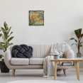 thumbnail image 3 of Stupell Industries Eclectic Palm Leaves Surrounding Leopard Gray Floating Frame Canvas Art, 18 x 18, by Janet Tava, 3 of 7