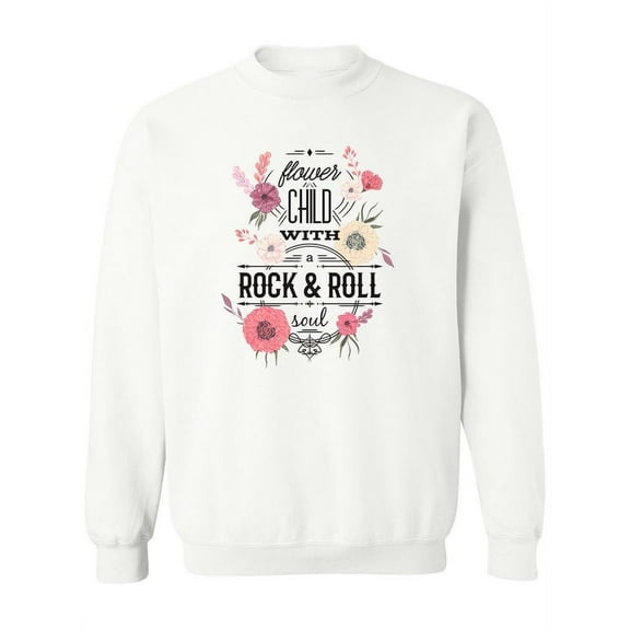 Rock And Roll Soul. Sweatshirt Women -Image by Shutterstock, Female Medium