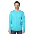 thumbnail image 1 of T-Shirt à Manches Longues pour Hommes - Bleu Pacifique - 3TG, 1 of 3