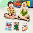 thumbnail image 4 of 25 Sheets Kids Sticker Creative DIY Party Favor Sticker Cartoon Sticker for Xmas, 4 of 10