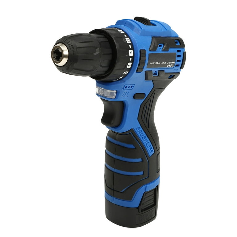 Cordless Drill Electric Screwdriver Rechargeable Small Hand Drill 2-Speed  16.8V