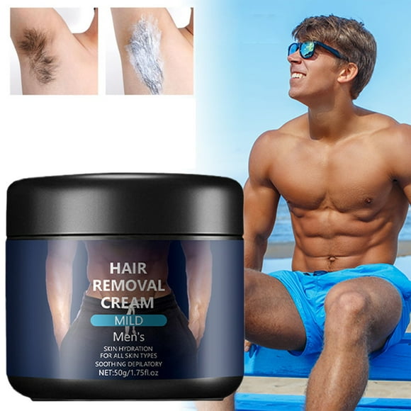 Hair Removal Flamingo Hair Removal Cream,Nair Hair Remover,Nair Hair Remover - No Hair Crew /Private at Home Hair Removal for Men Soothing Depilatory for Unwanted Coarse Male Body Hair, Paste