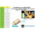 thumbnail image 4 of FUERAN Stabilisateur de Signal HDMI (Écran de Verrouillage EDID) Émulateur EDID Mac Thunderbolt Through DDC pour Utilisation avec Répartiteurs Vidéo, Récepteurs AV, Interrupteurs et Rallonges (Adaptable-Sans Tête) 4K-3840x216060Hz (Lot de 3), 4 of 4
