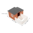 thumbnail image 2 of IFANLANDOR 1 Set Miniature Hen House Made Of Plastic For Interactive Assembly, 2 of 6