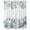 Blue White Orange, variant on Xipuska Pink Christmas Tree Shower Curtain - Water Repellent Fabric Shower Curtains Washable, Xmas Snowflake Winter Decorative Polyester Cloth Bathroom Curtains Modern Bath Decor 72"x78"