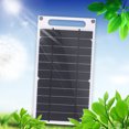 thumbnail image 3 of 7.8W portátil ultra delgado silicio monocristalino del panel solar del cargador USB para el teléfon Tomshoo Panel de carga solar, 3 of 7