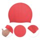 thumbnail image 3 of Gorro de Natación Textura de Burbujas Impermeable Rojo 1 Pc, 3 of 6