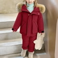 thumbnail image 7 of Hellosay Kids Snow Suit for Boys Girls Waterproof Windproof 2 Piece Ski Suits Pant and Jacket Snowsuit Winter Outdoor Overalls 6 Months-3T, 7 of 7