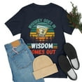 thumbnail image 3 of Whiskey Goes In Wisdom Comes Out Vintage Sunset Drink Gift Tee S-3XL, 3 of 4