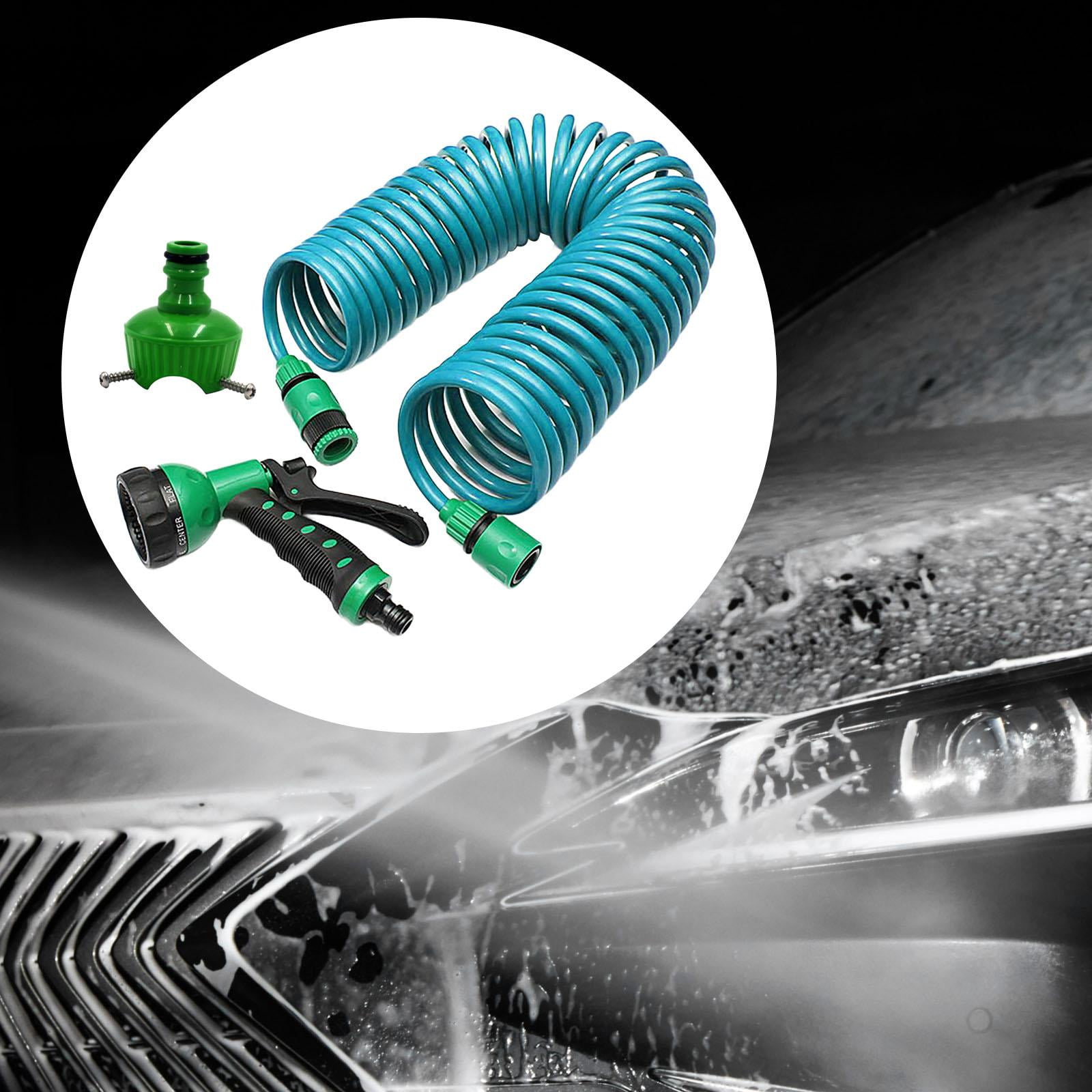 Nishiyuenyi Garden Hose Nozzle, Heavy Duty, Sprinkler High Pressure Hand Sprayer, for Lawn 15M