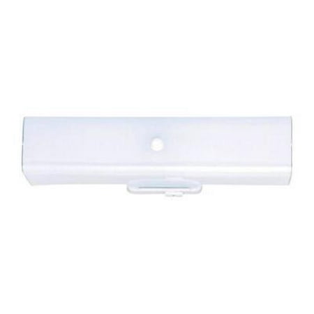 

Westinghouse White 2 lights Incandescent Bathroom Channel Fixture Wall Mount