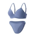 thumbnail image 3 of Coordinado Secret Treasures para Mujer, sin Costuras con Copas Preformadas Azul Talla 34B, 2 Piezas, 3 of 4