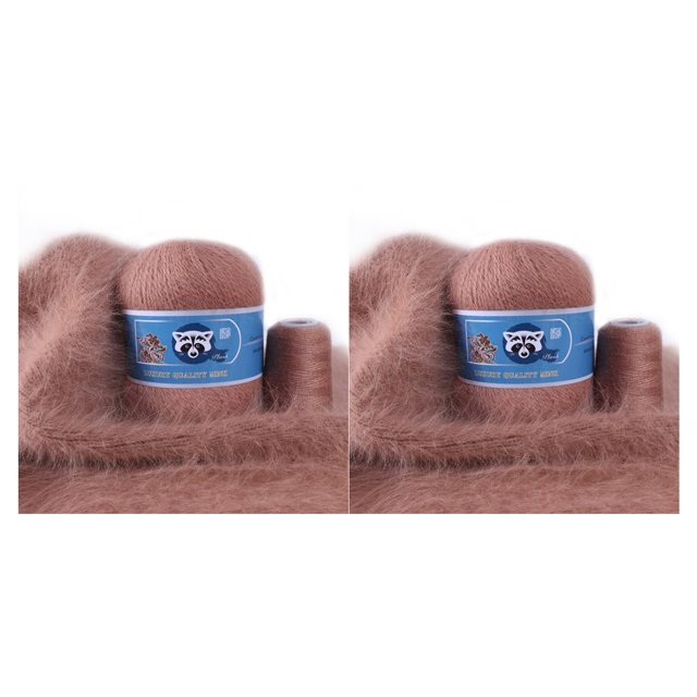 sweethay Hilo de tejer cálido de 50g, bufandas cálidas DIY, hilo de felpa de ganchillo, tejido a mano para suministros de tejido Type5 NO5