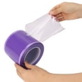 thumbnail image 4 of Barrier Tape, 1200 Sheets Protective Disposable 4x6in Barrier Film  For  Equipment For  Machine Purple, 4 of 8